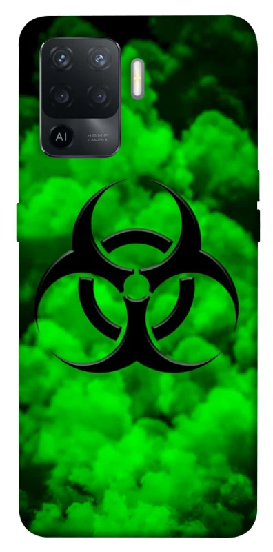 Чехол на Oppo Reno 5 Lite Радиация v4 фото 1 из 1