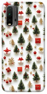 Чехол на Xiaomi Redmi 9T Christmas spirit ver.8 фото 1 из 1