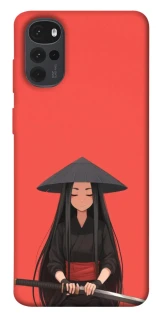 Чохол на Motorola Moto G22 Red samurai фото 1 з 1