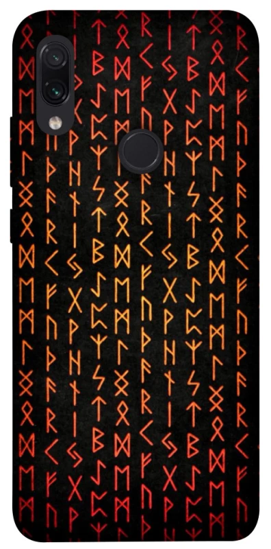 Чехол на Xiaomi Redmi Note 7 / Note 7 Pro / Note 7s Руны фото 1 из 1