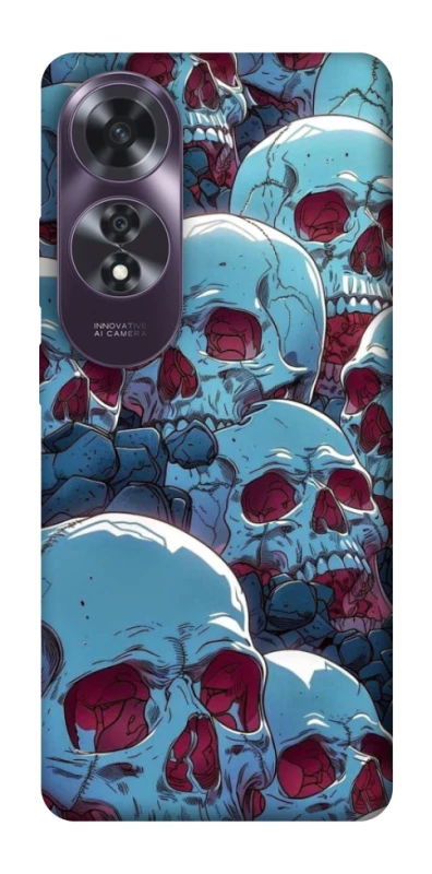 Чехол на Oppo A60 Skulls v2 фото 1 из 1