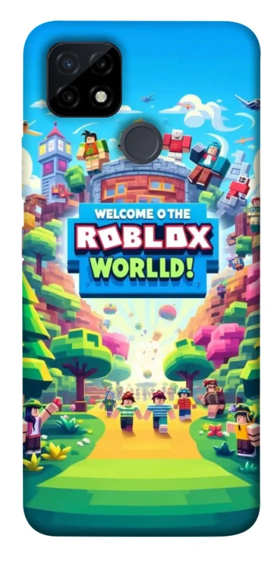 Чохол на Realme C21Y Roblox World фото 1 з 1