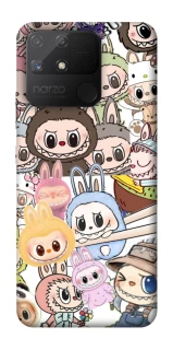 Чохол на Realme Narzo 50A All Labubus фото 1 з 1