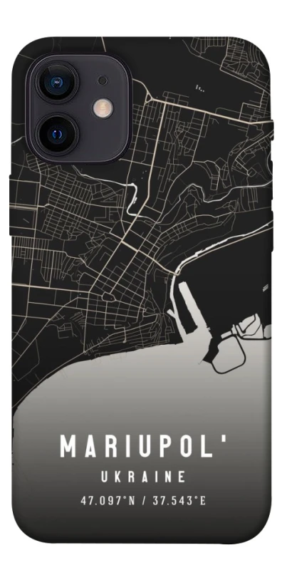 Чохол на Apple iPhone 12 mini (5.4") Mariupol map фото 1 з 1