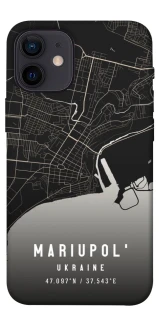 Чехол на Apple iPhone 12 mini (5.4") Mariupol map фото 1 из 1