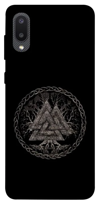Чехол на Samsung Galaxy A02 Валькнут v3 фото 1 из 1