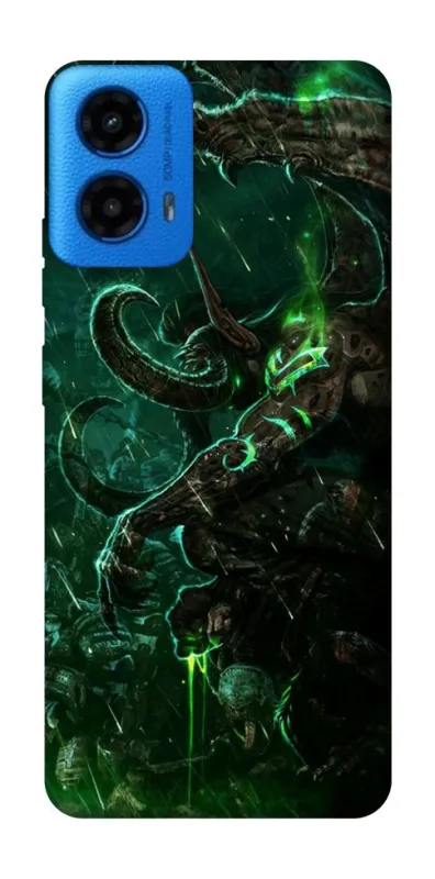 Чехол на Motorola Moto G45 Warcraft Illidan v2 фото 1 из 1