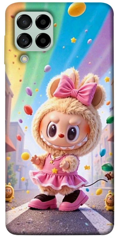 Чохол на Samsung Galaxy M53 5G Labubu rainbow фото 1 з 1