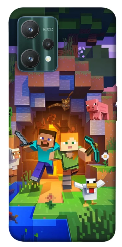 Чехол на Realme 9 Pro Minecraft game фото 1 из 1