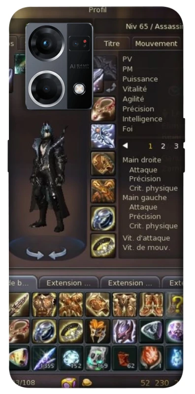 Чохол на Oppo Reno 7 4G Character Menu ver.1 фото 1 з 1