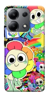 Чехол на Xiaomi Redmi Note 13 4G Dandy world collage фото 1 из 1