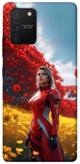 Чехол на Samsung Galaxy S10 Lite Cyber space girl ver.5 фото 1 из 1