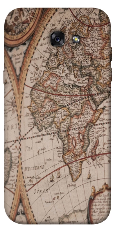 Чехол на Samsung A720 Galaxy A7 (2017) Карта путешествий фото 1 из 1