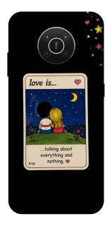 Чехол на Nokia X10 / X20 Love is ver.6 фото 1 из 1