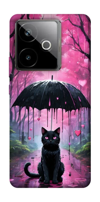 Чохол на Realme GT 7T Black cat фото 1 з 1
