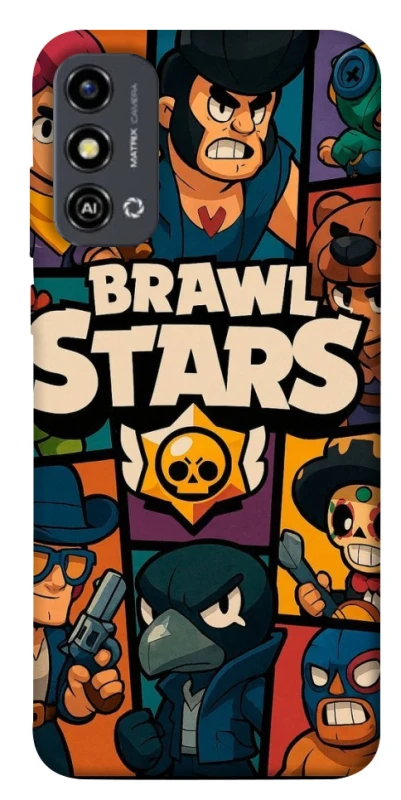 Чехол на ZTE Blade A53 Brawl Stars ver.8 фото 1 из 1