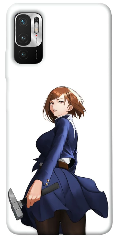 Чехол на Xiaomi Redmi Note 10 5G Nobara Kugisaki v2 фото 1 из 1