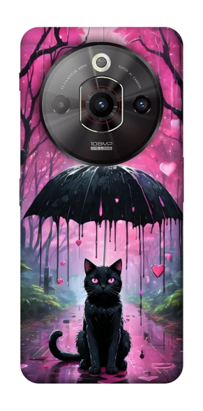 Чохол на ZTE Nubia Focus Pro Black cat фото 1 з 1