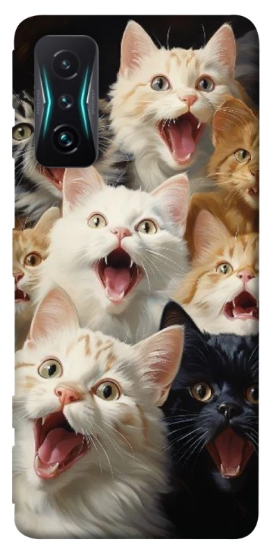 Чохол на Xiaomi Redmi K50 Gaming Коти фото 1 з 1