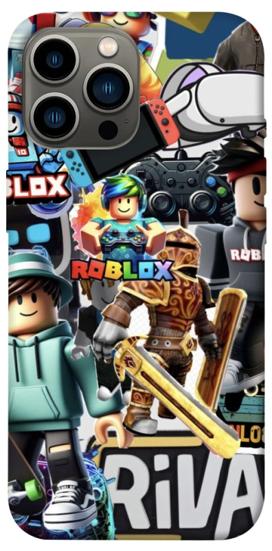 Чохол на Apple iPhone 13 Pro Max (6.7") Roblox collage ver.1 фото 1 з 1