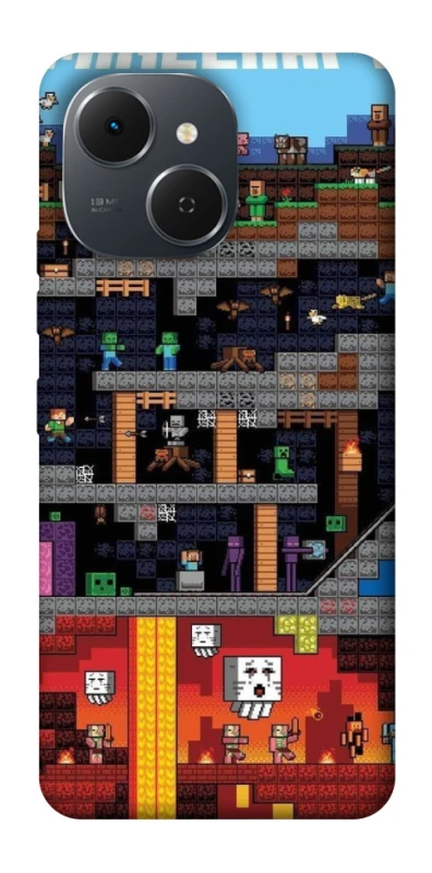 Чохол на TECNO Spark 40C Minecraft фото 1 з 1