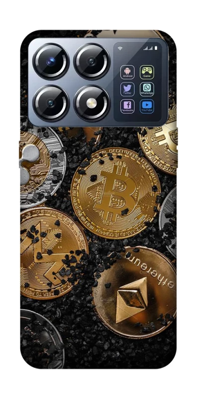 Чохол на Xiaomi POCO X8 Pro Many coins v2 фото 1 з 1