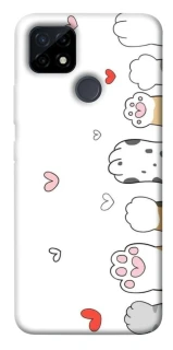 Чехол на Realme C21Y Paws фото 1 из 1