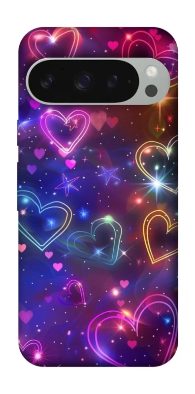 Чохол на Google Pixel 10 Pro XL Drawn hearts фото 1 з 1