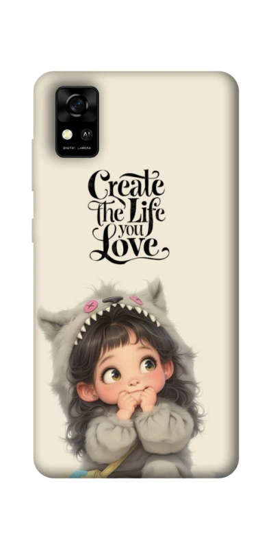 Чохол на ZTE Blade A31 Create the life you love фото 1 з 1