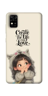 Чохол на ZTE Blade A31 Create the life you love фото 1 з 1