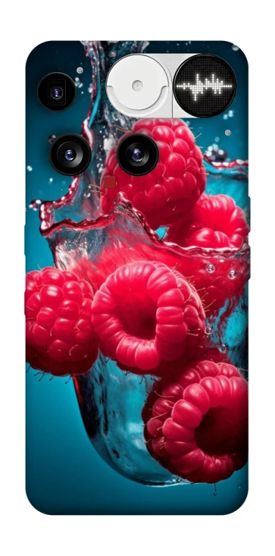 Чехол на Nothing Phone (3) Малинка в воде фото 1 из 1