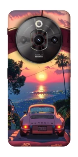 Чехол на ZTE Nubia Focus Pro Porsche at sunset фото 1 из 1