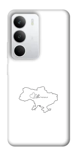 Чохол на Realme C71 Ukraine map фото 1 з 1