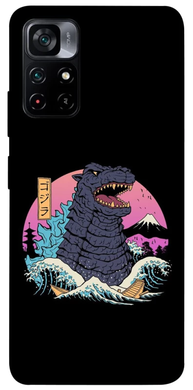 Чехол на Xiaomi Poco M4 Pro 5G Годзила фото 1 из 1