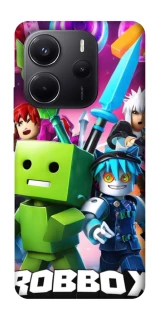 Чехол на Xiaomi Redmi Note 14 5G Roblox gaming heroes фото 1 из 1