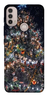 Чехол на Motorola Moto E40 Новогодний v28 фото 1 из 1