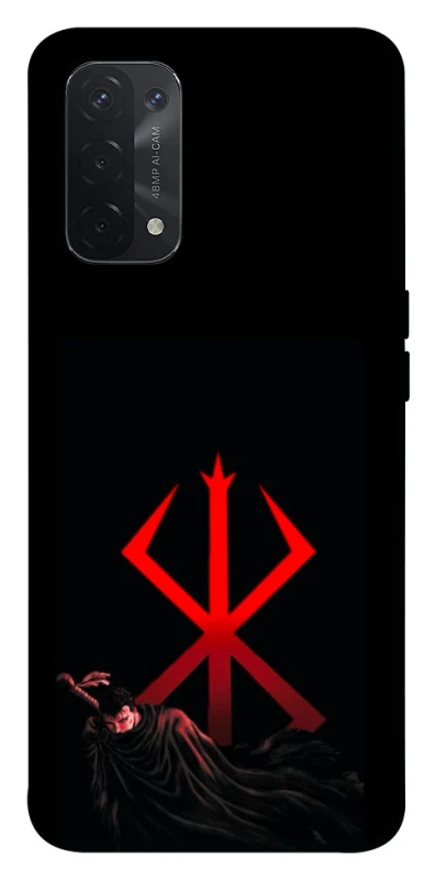 Чохол на Oppo A54 5G / A74 5G Berserk Red Logo фото 1 з 1