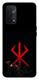 Чохол на Oppo A54 5G / A74 5G Berserk Red Logo фото 1 з 1