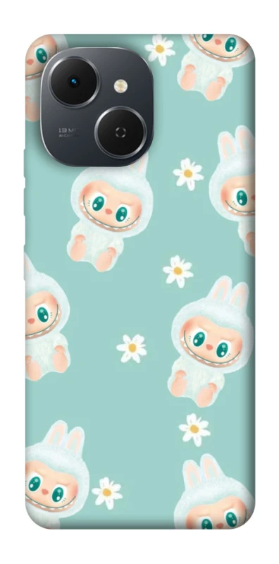 Чохол на TECNO Spark 40C Labubu Green фото 1 з 1