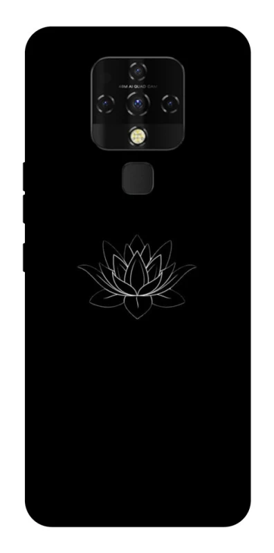 Чохол на TECNO Camon 16 SE Black Lotus фото 1 з 1