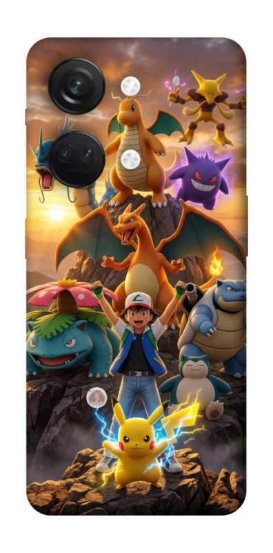 Чехол на OnePlus Nord 3 Pokemon фото 1 из 1