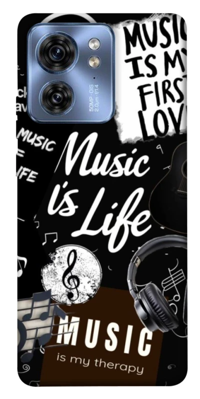 Чохол на Motorola Edge 40 Music is Life фото 1 з 1