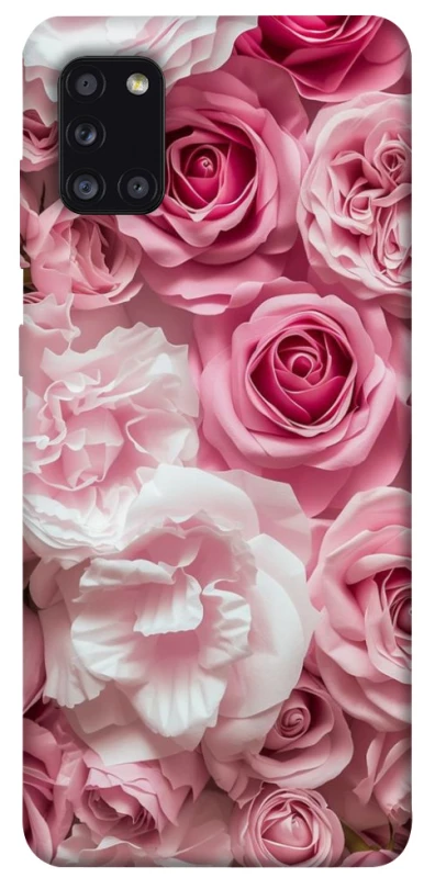 Чехол на Samsung Galaxy A31 Розовые цветы фото 1 из 1