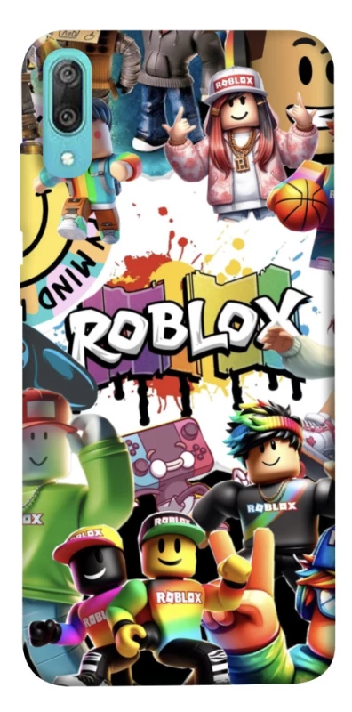 Чохол на Huawei Y6 Pro (2019) Roblox Characters Collage фото 1 з 1