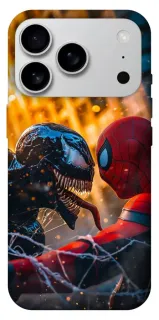 Чехол на Apple iPhone 18 Pro Max Venom vs Spiderman фото 1 из 2