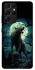 Чехол на Samsung Galaxy S21 Ultra Волк под луной фото 1 из 1