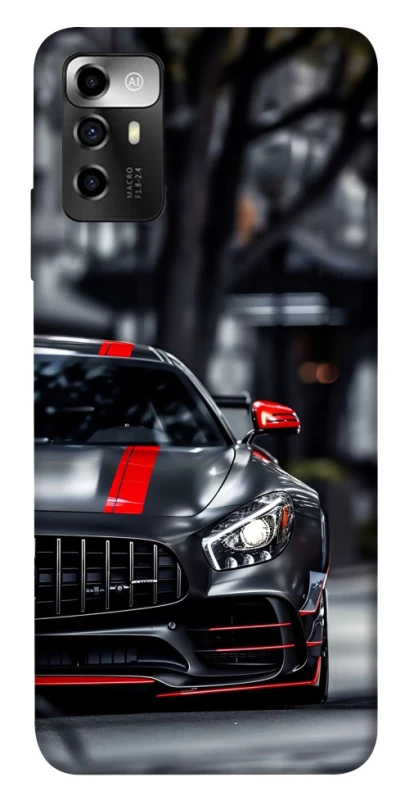Чехол на ZTE Blade A72 Black Mercedes фото 1 из 1