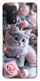 Чохол на Oppo A54 5G / A74 5G Christmas Kitty фото 1 з 1
