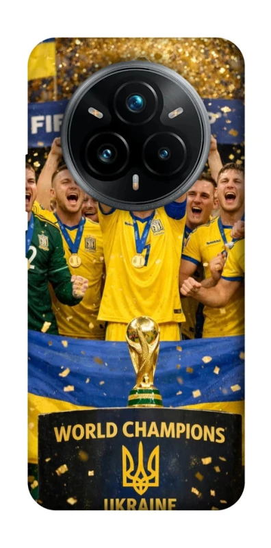 Чехол на Realme 14 Pro UA-Football ver.5 фото 1 из 1