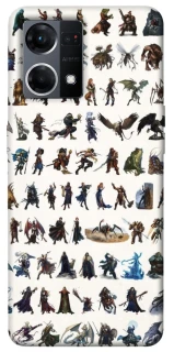 Чехол на Oppo Reno 7 4G Character Selection фото 1 из 1